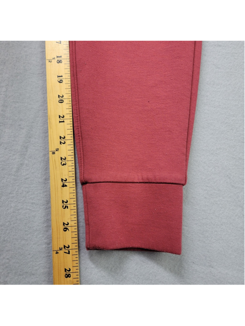 American Eagle Jogger Sweat Pants Womens Size XS Red Elastic Waist Drawstring - Picture 5 of 10